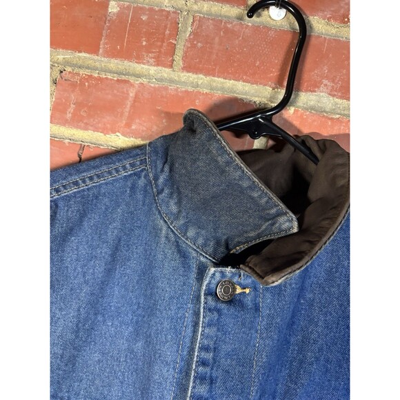 Vintage Max And Erma’s Embroidered Employee Denim Button Up Jacket Size Medium - Picture 8 of 8